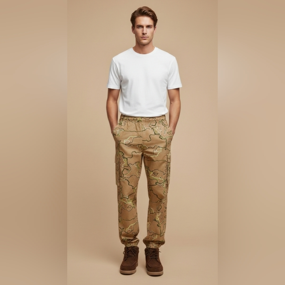 $70 Mode of One Mens Regular-Fit Pull on Cargo Pant